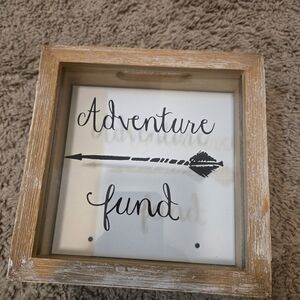 Rustic Adventure Fund Shadow Box